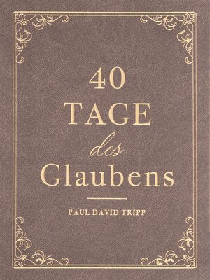 cover image of 40 Tage des Glaubens